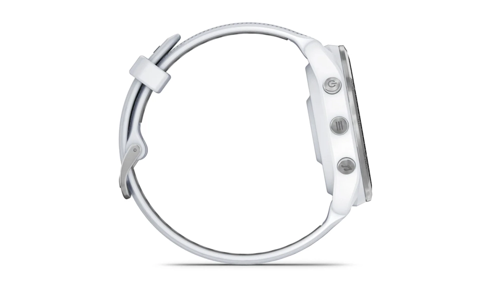 Zegarek Garmin Forerunner 965 biały, tytanowa ramka