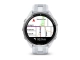 Zegarek Garmin Forerunner 965 biały, tytanowa ramka