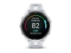 Zegarek Garmin Forerunner 965 biały, tytanowa ramka