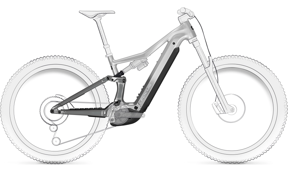 Focus JAM² 6.8 roz. M Srebrny 800 Wh