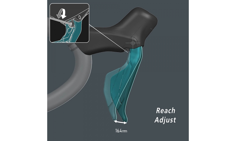Klamkomanetka Shimano Ultegra Di2 ST-R8170 prawa