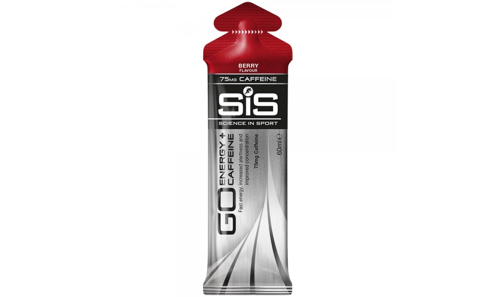 SIS Żel energetyczny 75mg caffeine jagoda 60ml