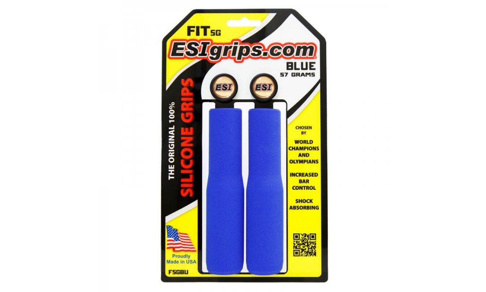 Chwyty kierownicy ESI Fit SG blue