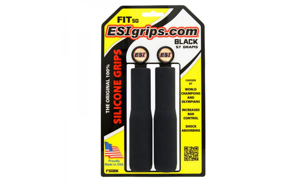 Chwyty kierownicy ESI Fit SG black