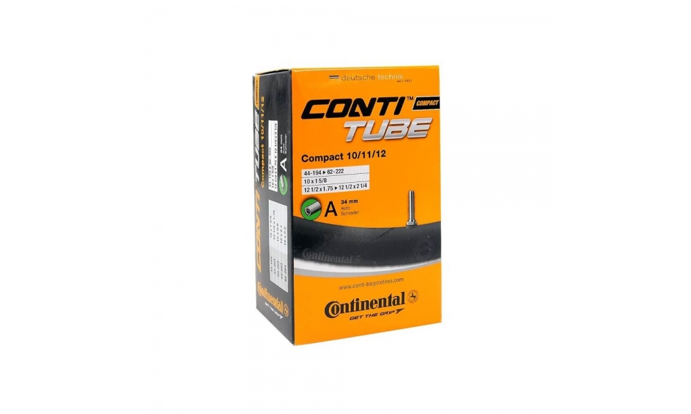 Dętka Continental Compact 10/11/12 Auto 34mm