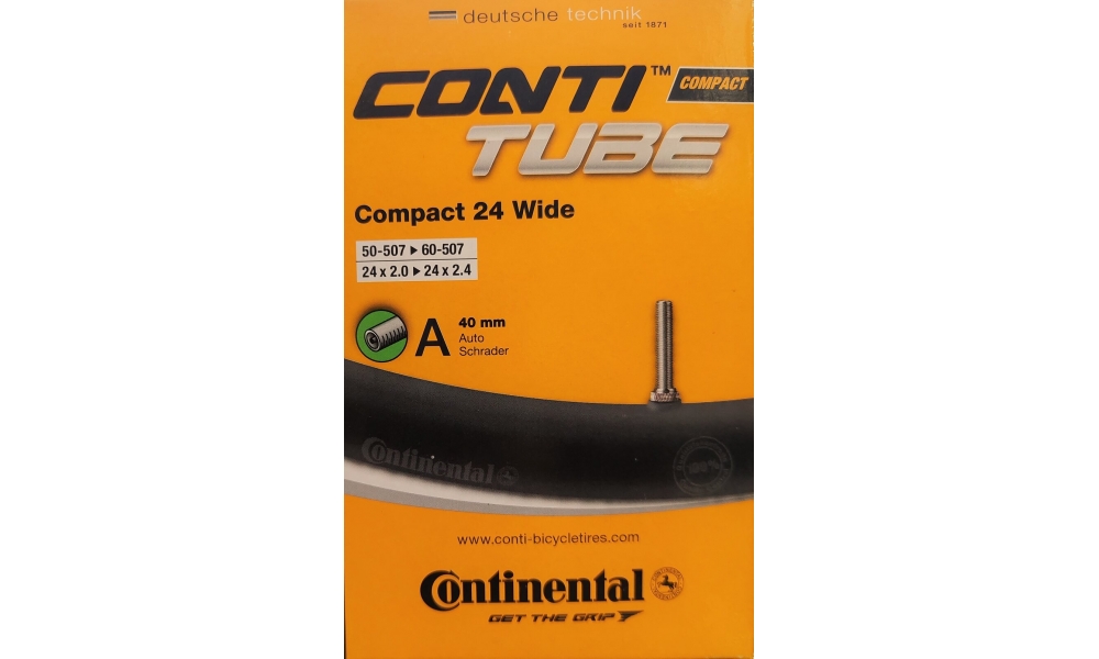 Dętka Continental Compact 24 Wide Auto 40mm