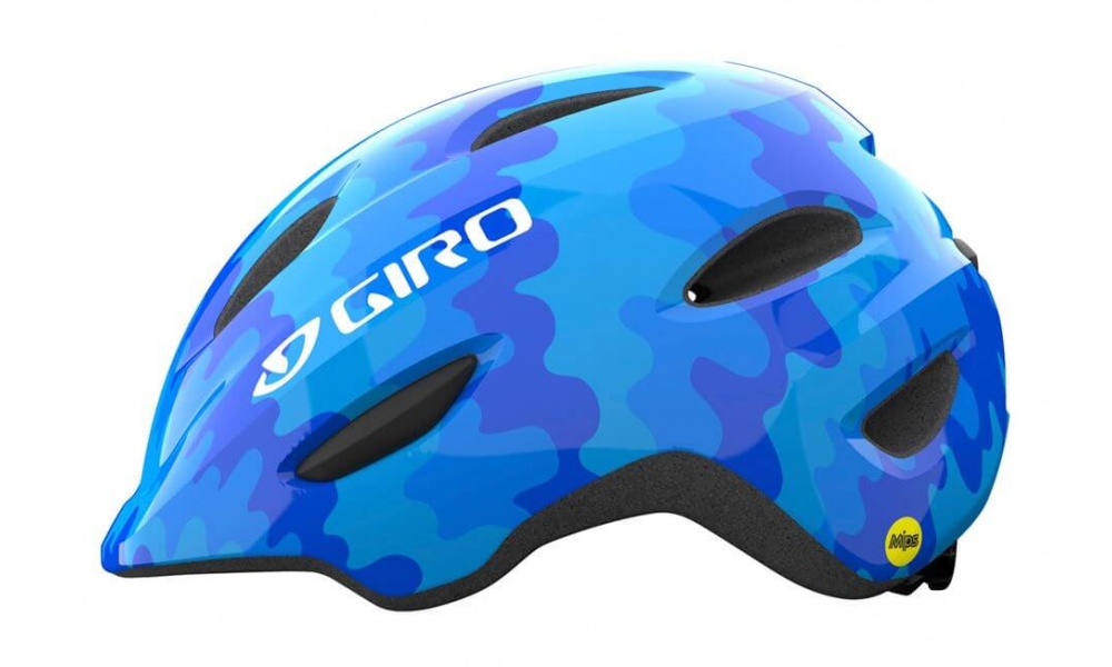 Kask rowerowy dziecięcy Giro Scamp blue splash