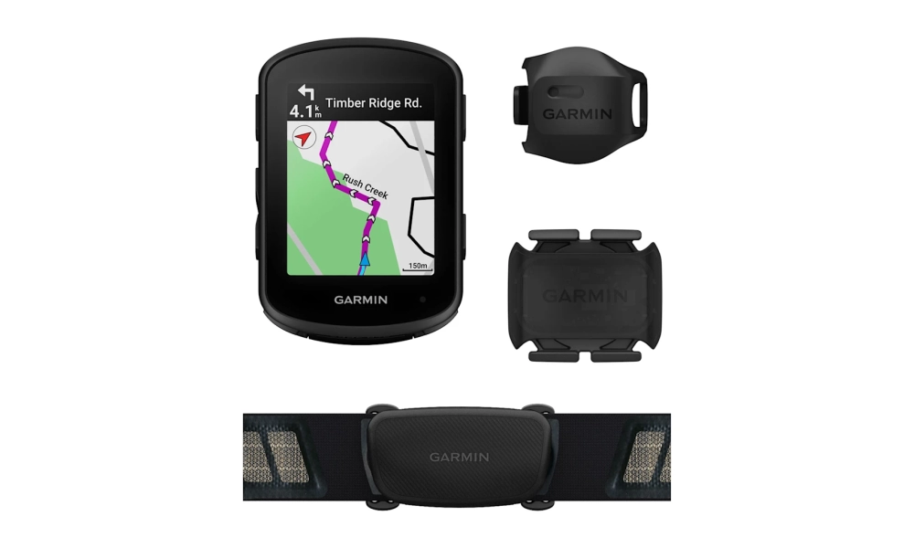 Nawigacja rowerowa Garmin Edge 840 Bundle (z czujnikiem rytmu, tętna HRM-Dual, prędkości)