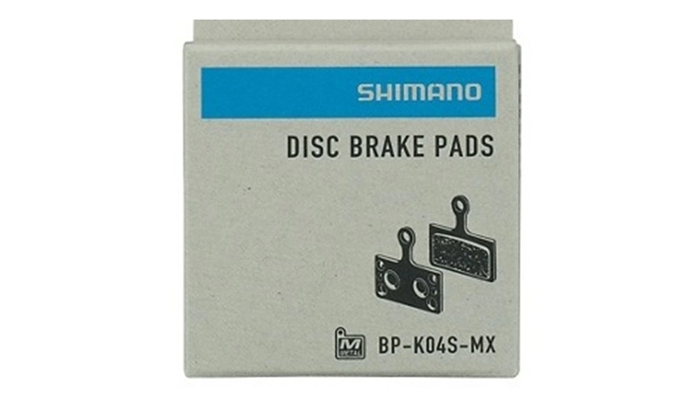 Okładziny hamulcowe Shimano K04S-MX Metaliczne