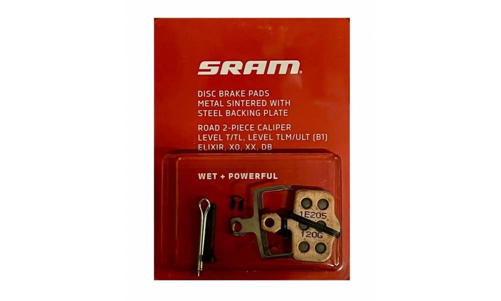 Okładziny Sram Level TL T metaliczne