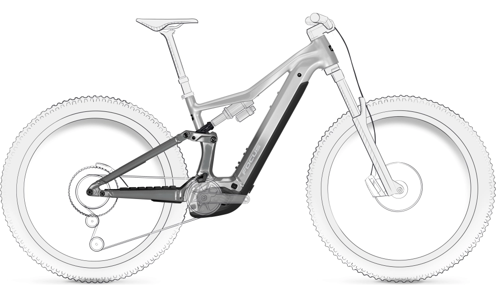 Rower elektryczny MTB Full jam 6.8