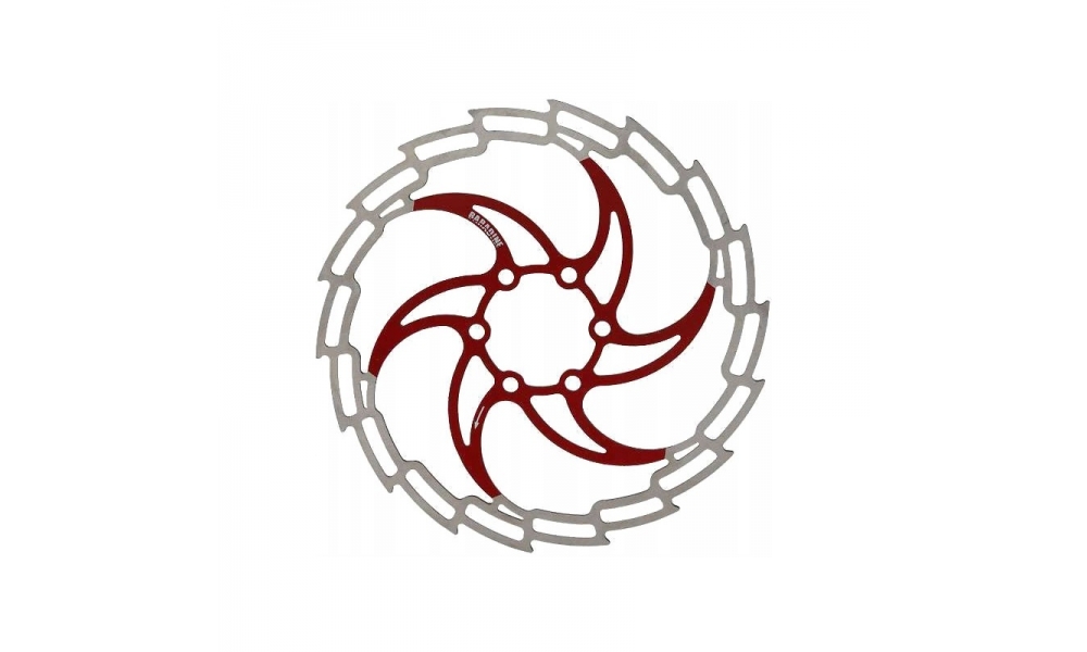 Tarcza hamulcowa Baradine Rotor DB-05D 160mm red