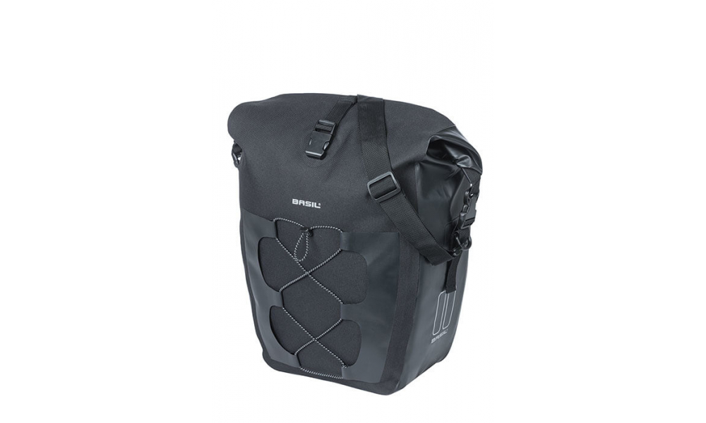 Torba na bagażnik Basil Navigator Waterproof single bag 25-31l black