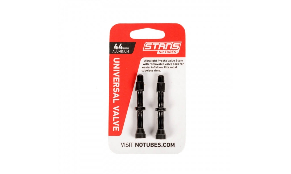 Wentyle Stan’s NoTubes 44mm aluminium czarne