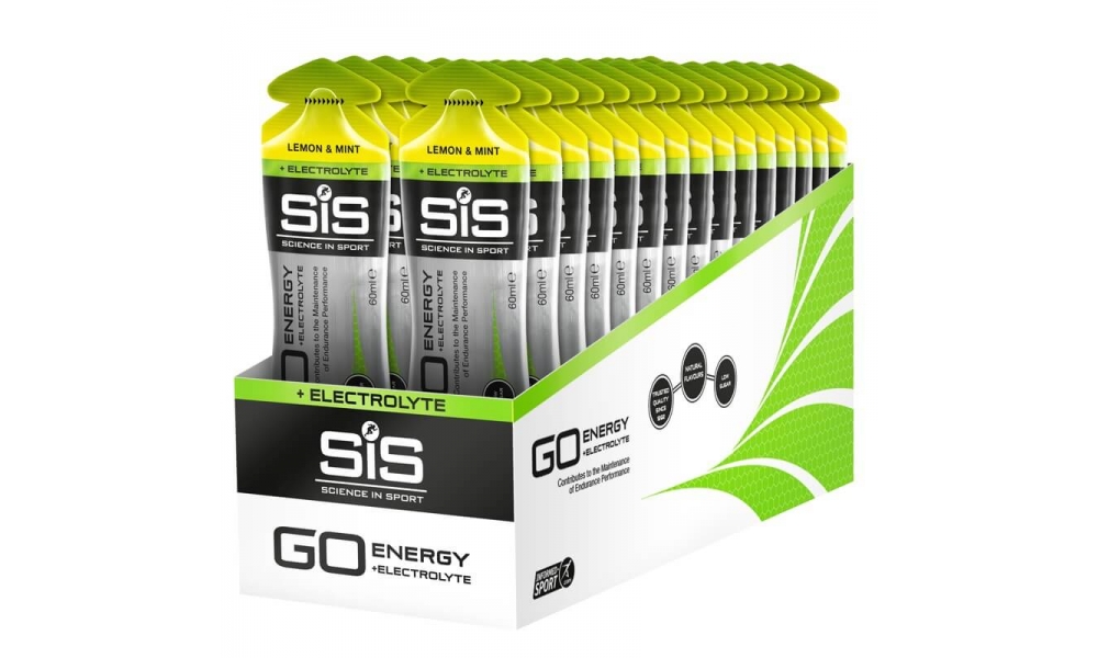 Żel izotoniczny SIS +Elektrolity Cytryna Mięta 60ml
