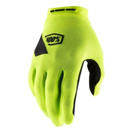 Rękawiczki rowerowe 100% Ridecamp Glove fluo yellow roz. L