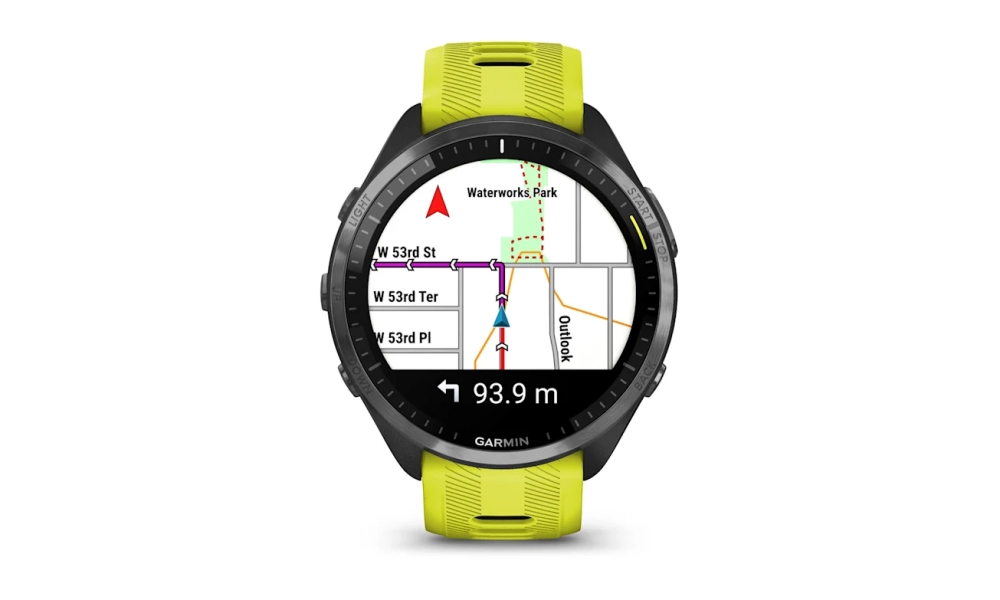 Zegarek Garmin Forerunner 965 jaskrawożółty