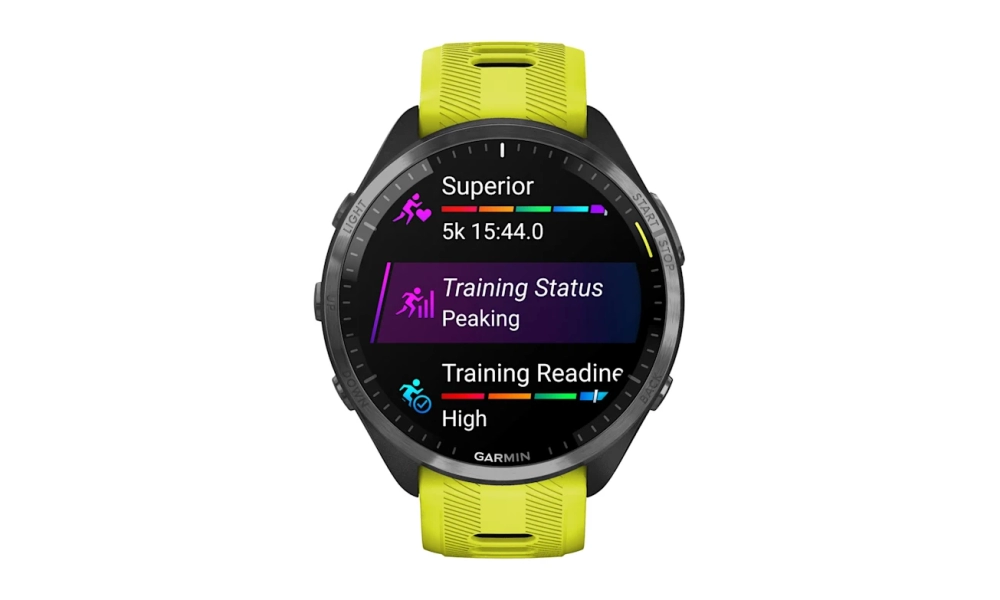 Zegarek Garmin Forerunner 965 jaskrawożółty